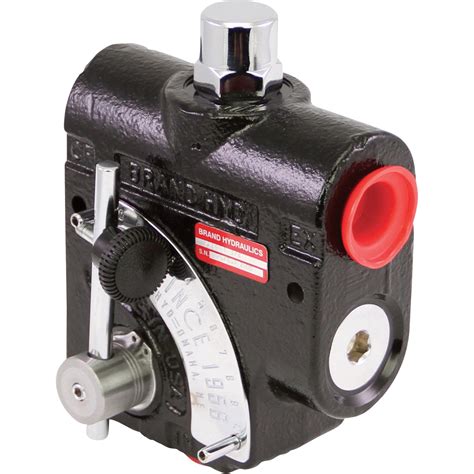 Brand Hydraulics Side Ported Adjustable Flow Control Valve — 12 Sae