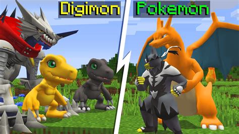 NOVOS DIGIMONS MAIS FORTE QUE POKÉMON NO PIXELMON YouTube