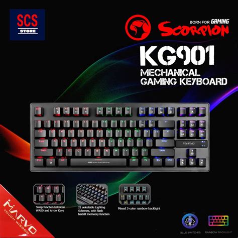 Marvo KG901 Mechanical Gaming Keyboard | Shopee Malaysia