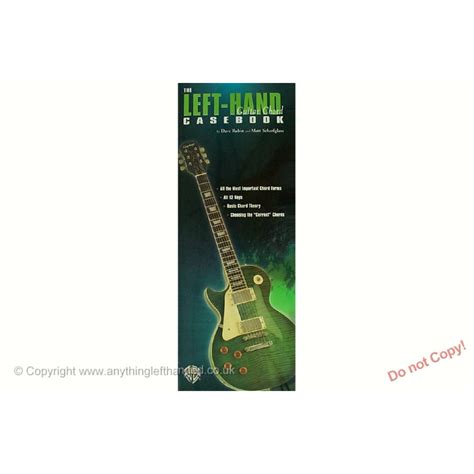 Left Handed Guitar Chord Casebook