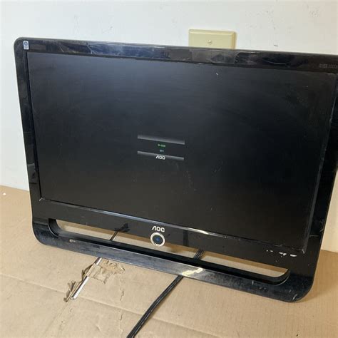 Aoc Tft22w90ps 22 Computer Gaming Monitor F22 Dcr Ebay