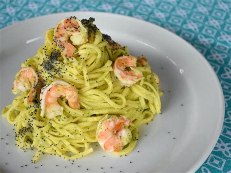 Tagliolini Con Pesto Di Zucchine E Mazzancolle Pasta Fresca Graziella