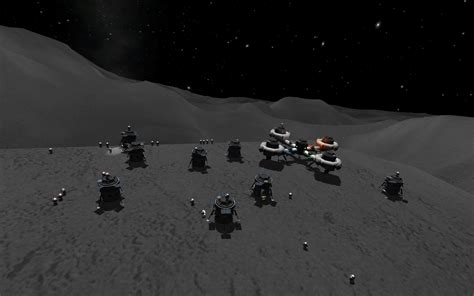 Moon Colony's First Morning : KerbalSpaceProgram