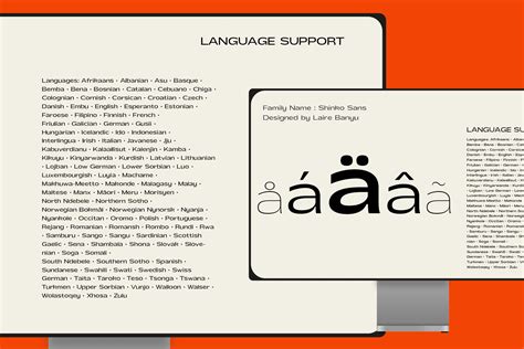 Shinko Sans Humanist Wide Font Design Cuts