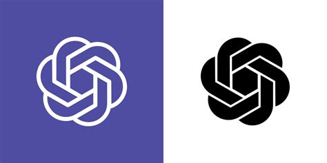 Openai Logo In Two Different Style 20547128 Vector Art At Vecteezy