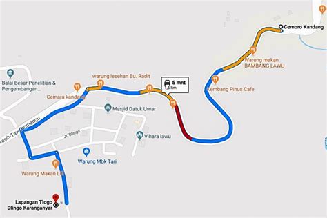 Foto Rute Dan Harga Tiket Mendaki Bukit Mongkrang Karanganyar Halaman 2