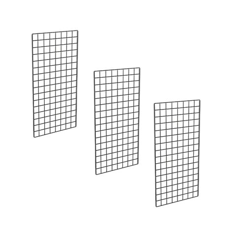 2 X 4 Gridwall Panels Black