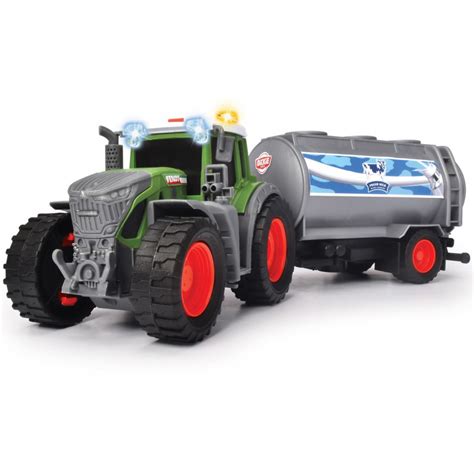 Dickie Farm Traktor Fendt Z Przyczepk Na Mleko Cm Brykacze Pl