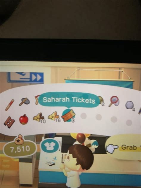 What Is A Saharah Ticket And What Do I Do With It Ranimalcrossing