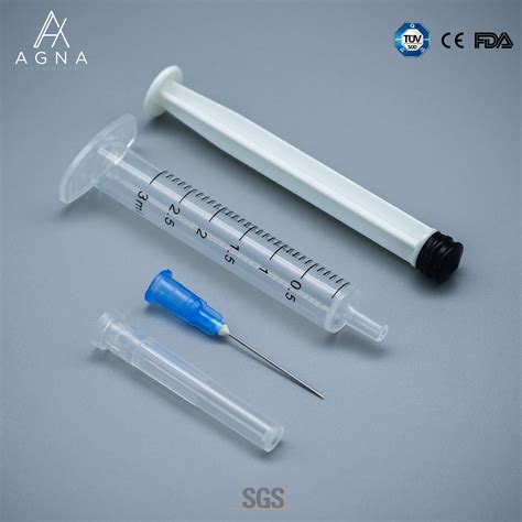 DIsposable Luer Slip Syringe 3 ml - Agna Healthcare