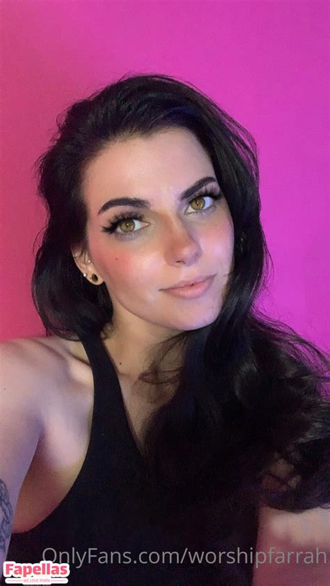 Worshipfarrah Nude Leaks OnlyFans Fapellas