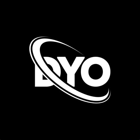 DYO logo. DYO letter. DYO letter logo design. Initials DYO logo linked ...