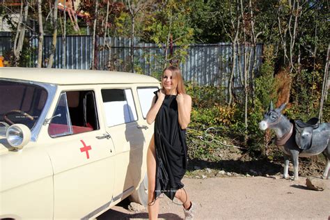 Vlada In Nude In Russia Set Car Show Girl