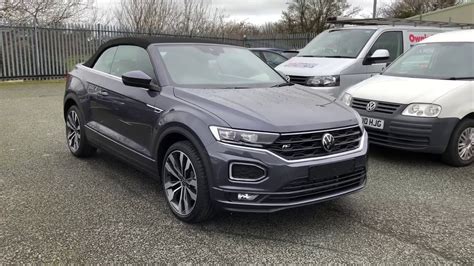 Volkswagen T ROC 1 5TSI EVO R Line Cabriolet Smoky Grey New Car