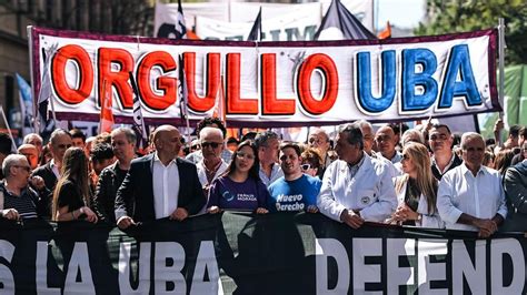 Miles De Argentinos Salen A Las Calles Contra El Recorte Presupuestario