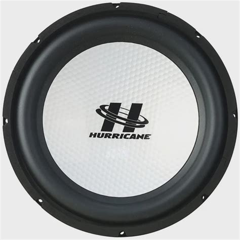 Alto Falante Subwoofer Hurricane New Platino Sp W Rms Ohms