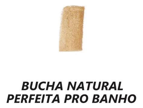 Bucha Vegetal Natural Limpeza Profunda Promo O Mercadolivre