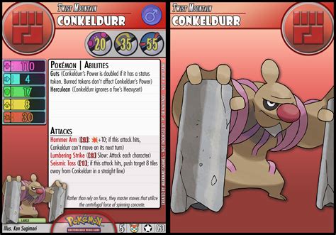 Conkeldurr by PokemonCMG on DeviantArt