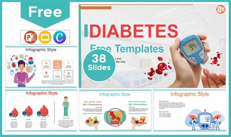 Modelo De Diabetes Modelos Para PowerPoint E Google Slides