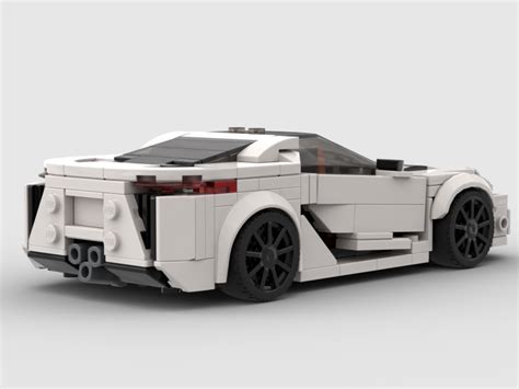 Lego Moc Lexus Lfa By Vv334 Rebrickable Build With Lego