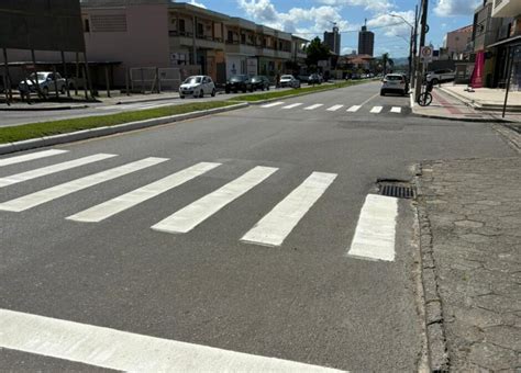 Revitaliza O Das Rotat Rias E Faixas De Pedestres Da Avenida Pedro