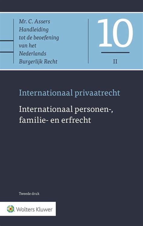 Asser Serie Ii Internationaal Privaatrecht Ebook Wolters Kluwer