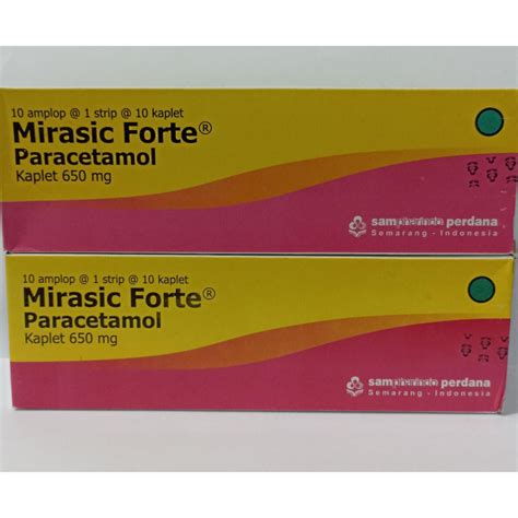 Jual Mirasic Forte Kaplet Box Isi Kaplet Shopee Indonesia