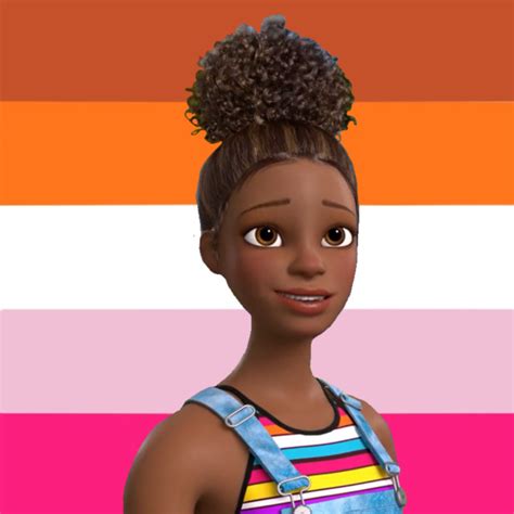 Barbie Pride Flag Edits On Tumblr Lesbian Pride Flag Color Picked