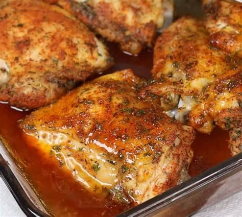 Juicy Oven Baked Chicken Recipe