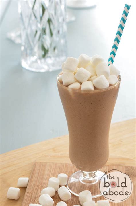 Hot Cocoa Breakfast Shake 6 The Bold Abode