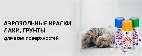 Аэрозольные краски BOSNY | Добро пожаловать в группу эксклюзивного ...