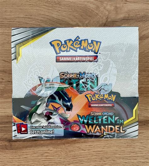 Pok Mon Sun Moon Welten Im Wandel Booster Box Ovp Sealed Acheter Sur