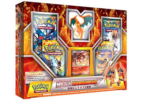 Box Mega Charizard - Pokémon TCG Mega Charizard Y Collection Box - US