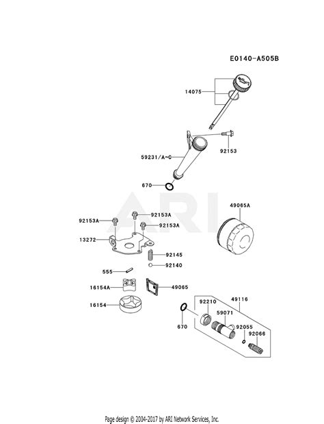 Kawasaki Fs541v As19 4 Stroke Engine Fs541v Parts Diagram For