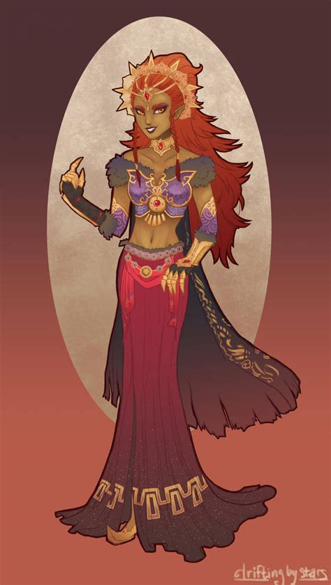 Art Nouveau Hyrule Warriors Lady Ganondorf By Aeternumluminis On Deviantart