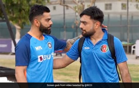 जब मन Virat क परकटस करत दख म ऐस हरन हआ Rashid