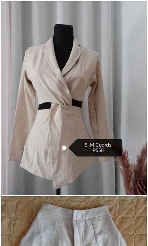 BKK Nude Semi Formal Terno Coords Women S Fashion Dresses Sets Sets Or Coordinates On Carousell