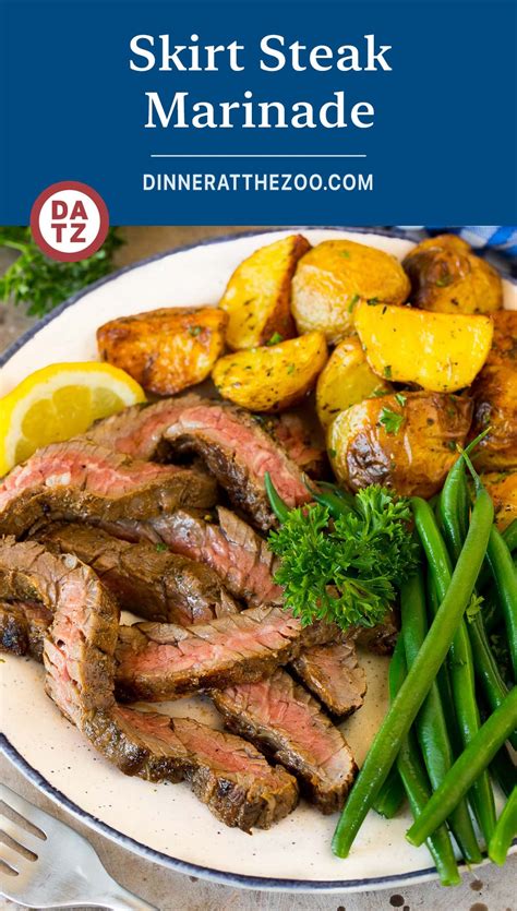 Skirt Steak Marinade - Dinner at the Zoo