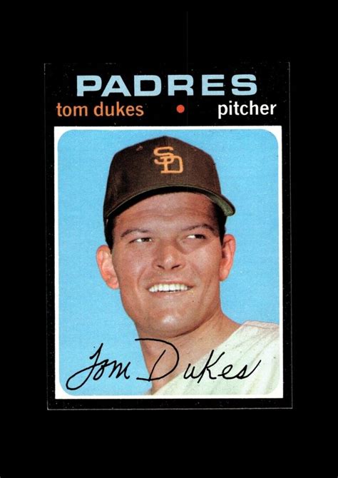 Topps Set Break Tom Dukes Nm Mt Or Better Gmcards Ebay