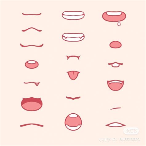 anime mouth drawing drawing cartoon faces lips drawing hand art