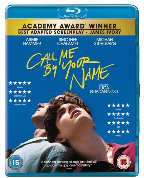 Call Me By Your Name | Blu-ray | Free shipping over £20 | HMV Store