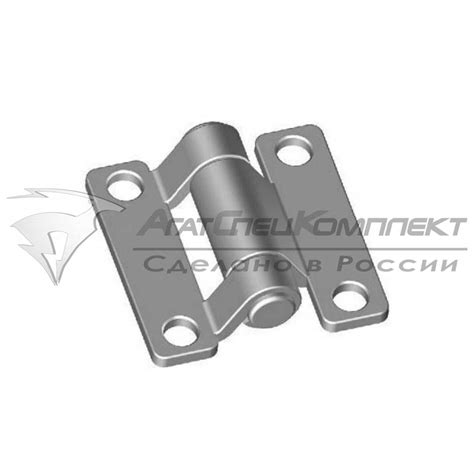 Купить F05.1 Петля бабочка оцинкованная – Товары для прицепов
