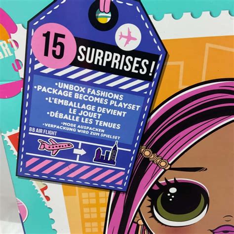 Lol Surprise Omg World Travel City Babe Fashion Doll With Surprises X