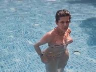 Naked Mandira Bedi In Smoke