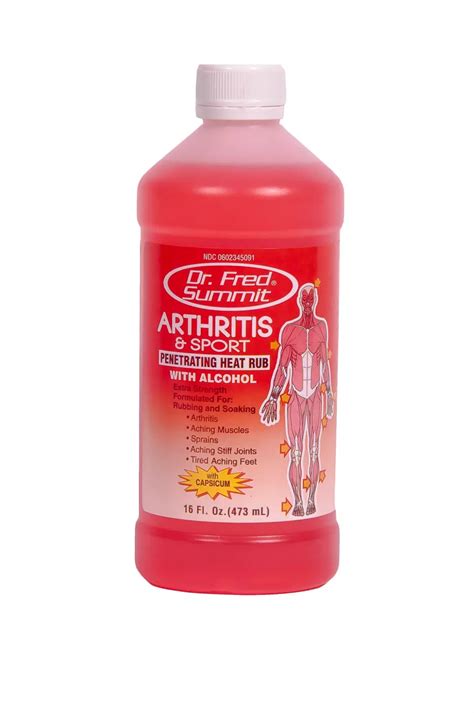 Dr Fred Summit Sport And Arthritis Penetrating Heat Rub With Isopropyl