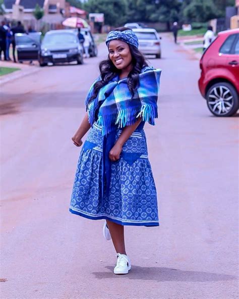 Dress To Impress Elegant Seshoeshoe Dresses For Makoti Lesotho Styles D