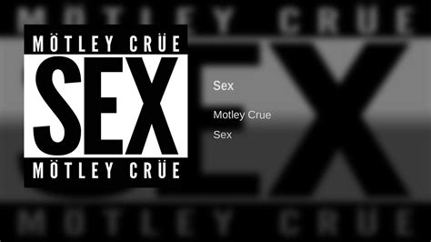 Motley Crue Sex Single Youtube