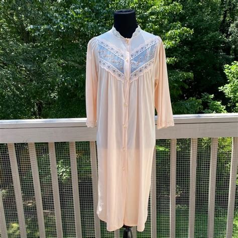 Vintage Intimates Sleepwear Vintage S Embroidered Lingerie Robe Bed Jacket Poshmark