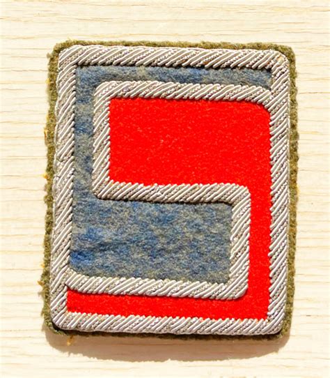 Ww2 Us 69th Division Bullion Patch