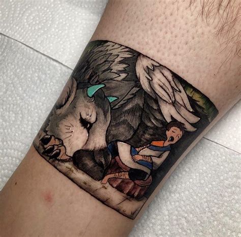 My new The Last Guardian tattoo : r/TeamIco